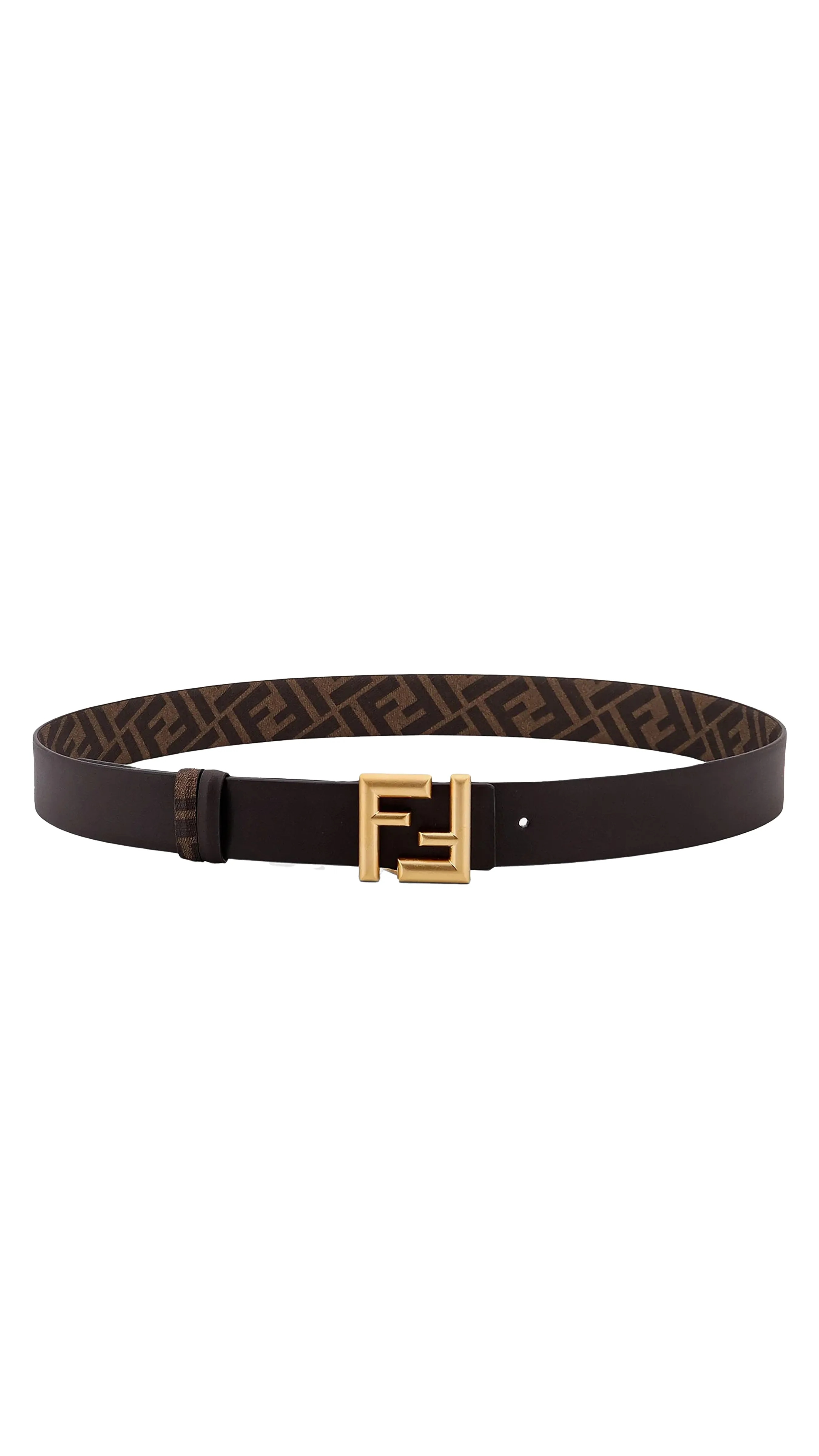 FF Rounded Belt - Brown