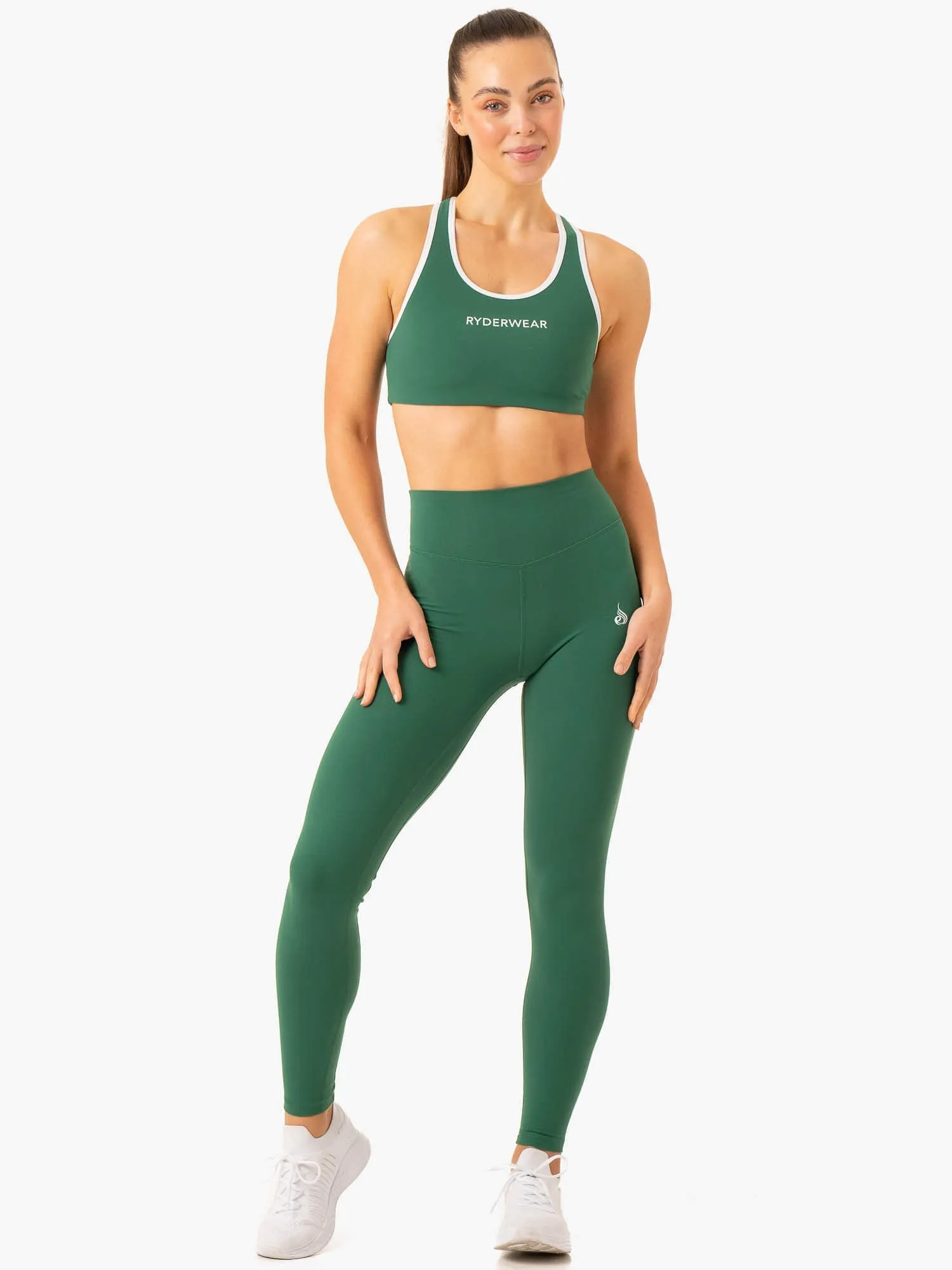 Frequency High Impact Sports Bra - Emerald