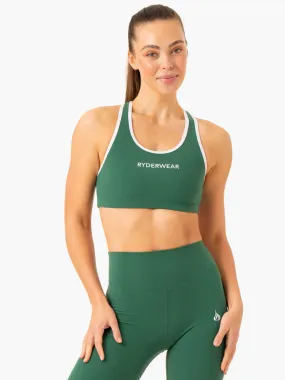 Frequency High Impact Sports Bra - Emerald