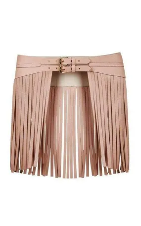 Fringe Contour Waist Belt