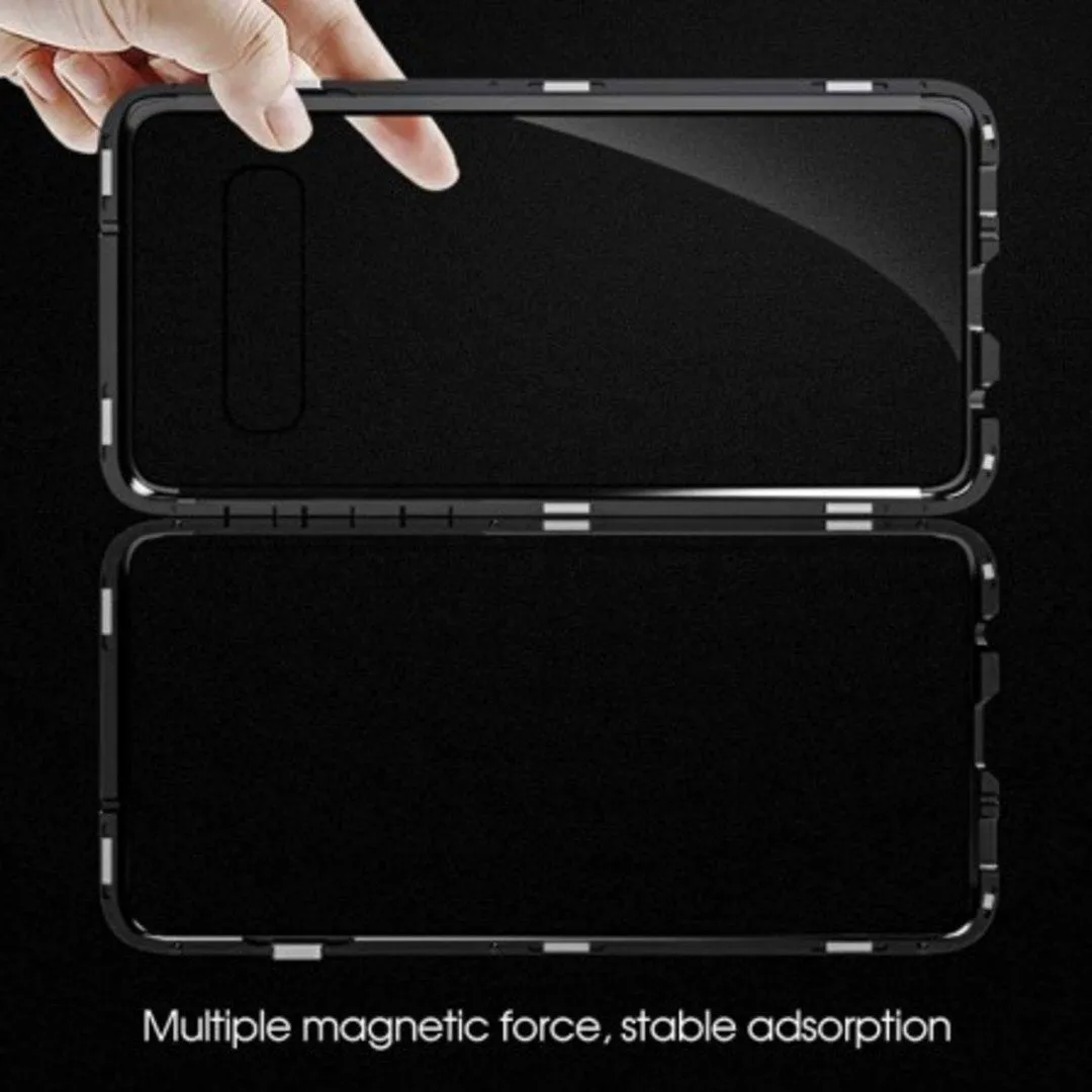 Galaxy S10e Electronic Auto-Fit Magnetic Glass Case