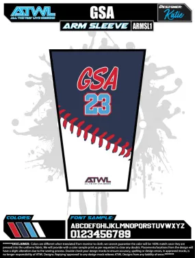 Georgia Sports Academy Arm Sleeve