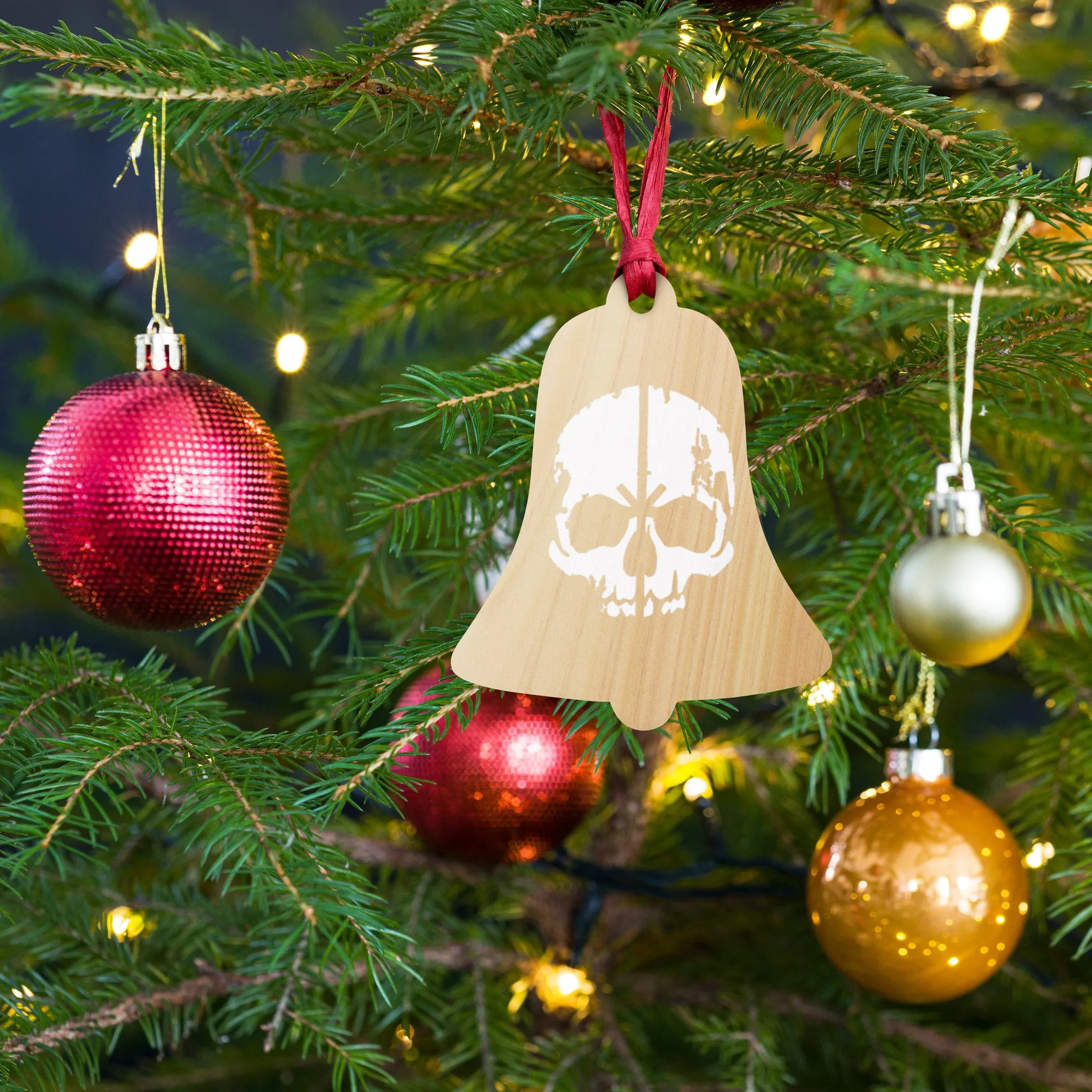 GHW Skull Wooden Ornaments