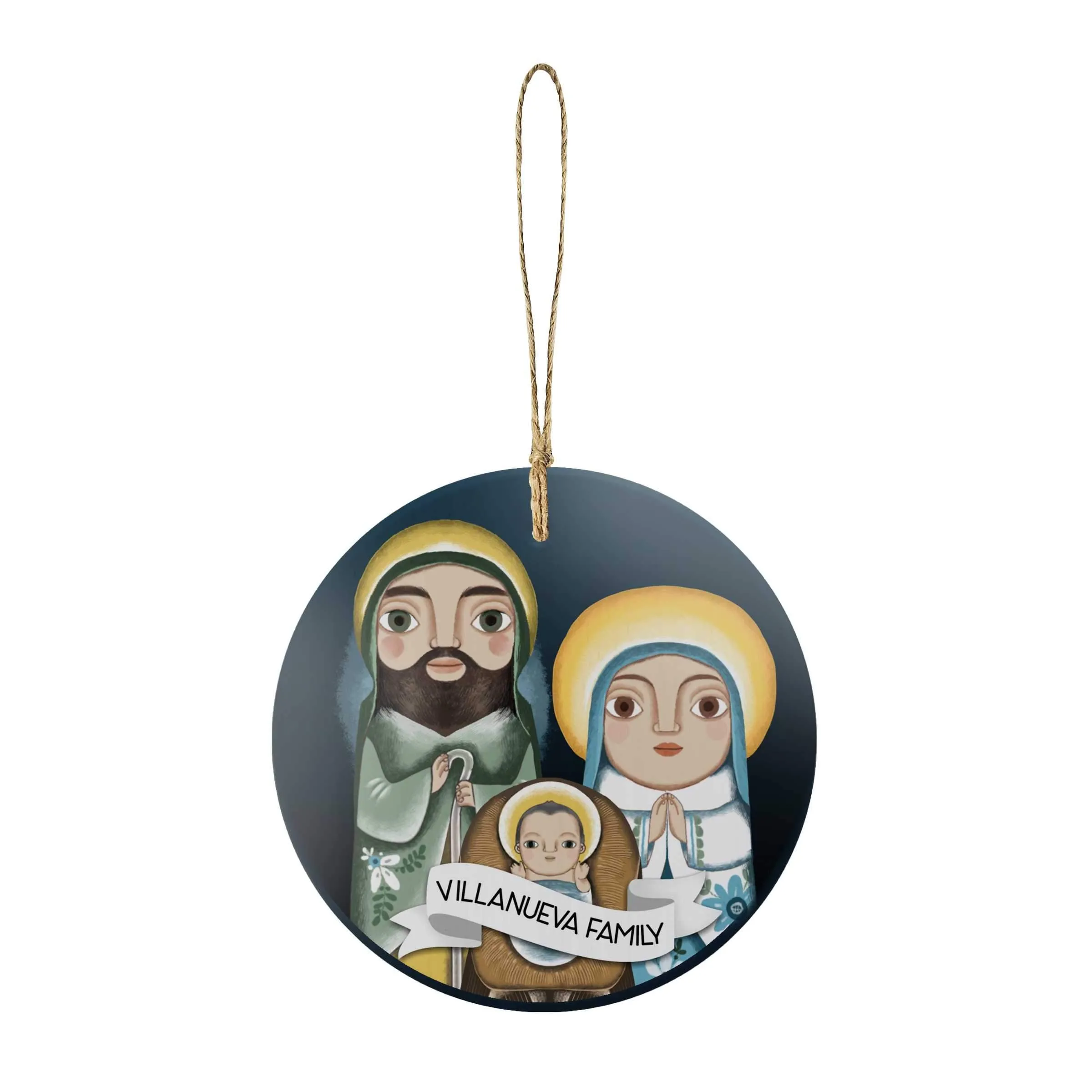 Gloria Nativity Ornaments