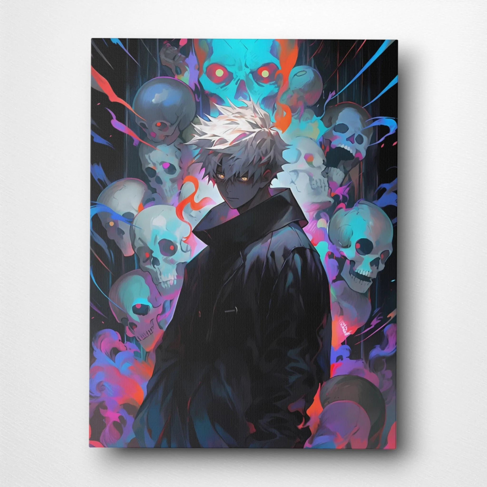 Gojo (Dead Skulls) Anime-Inspired Canvas