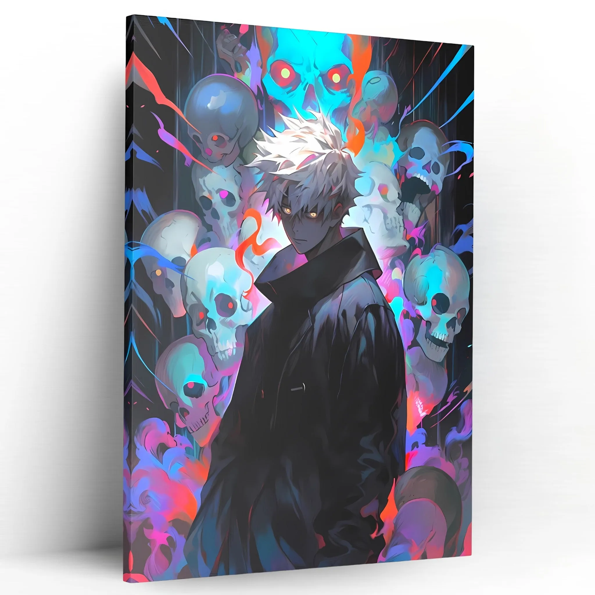 Gojo (Dead Skulls) Anime-Inspired Canvas