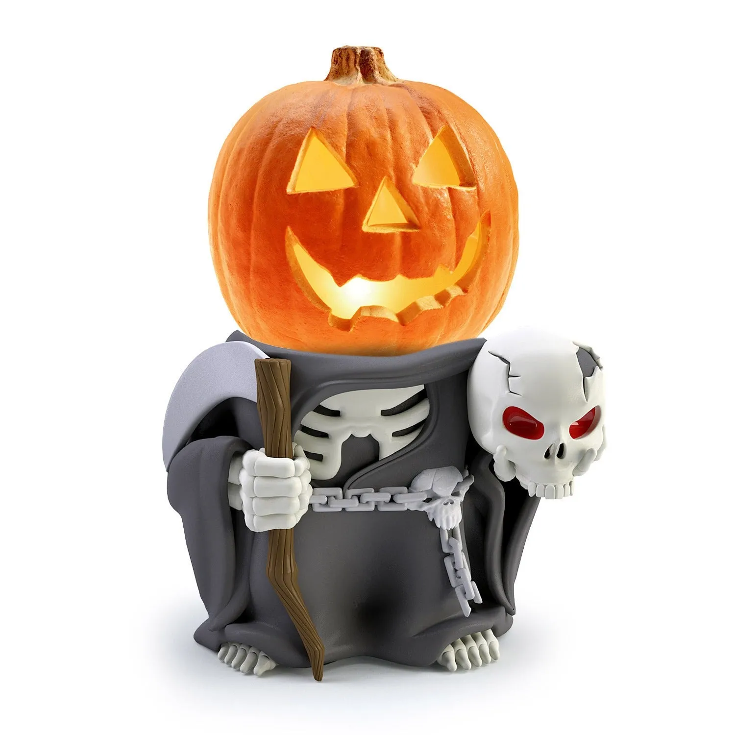 Halloween gift pumpkin knight garden ornaments