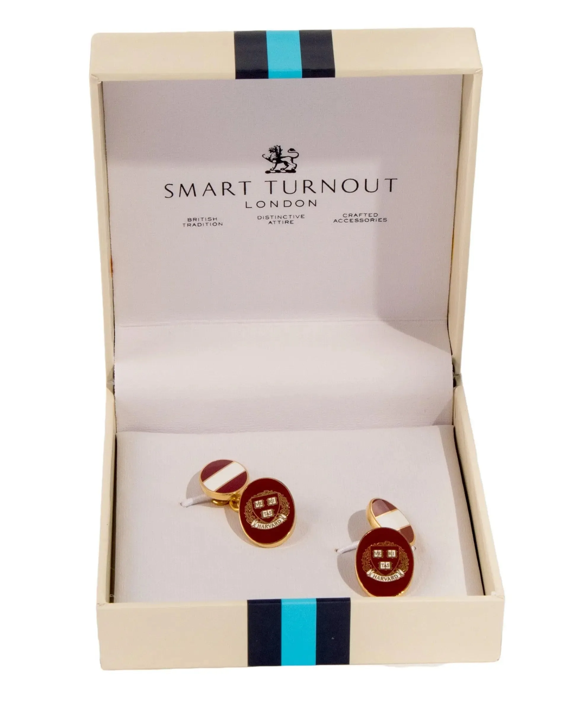 Harvard Enamel Cufflinks