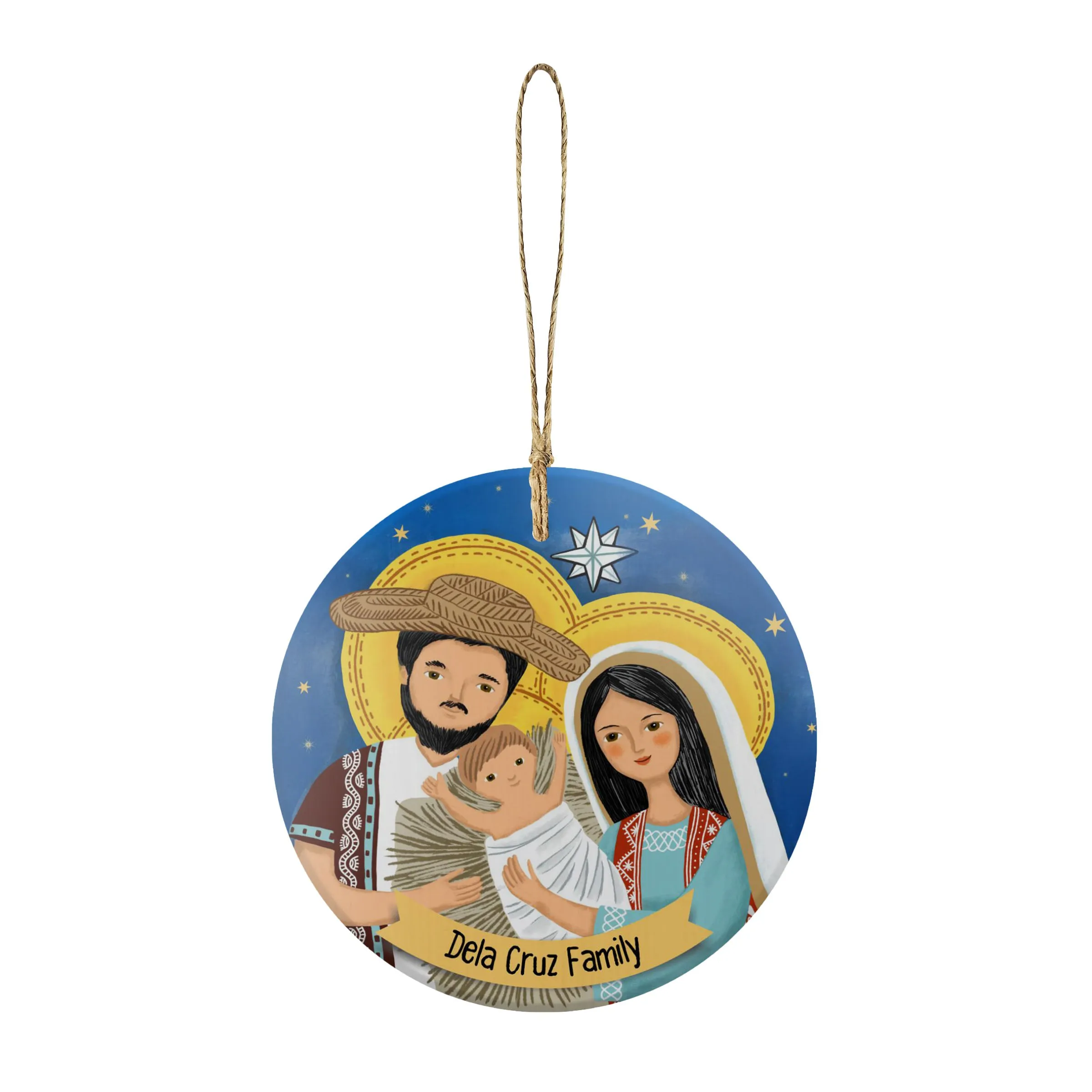 Holy Family Ornaments