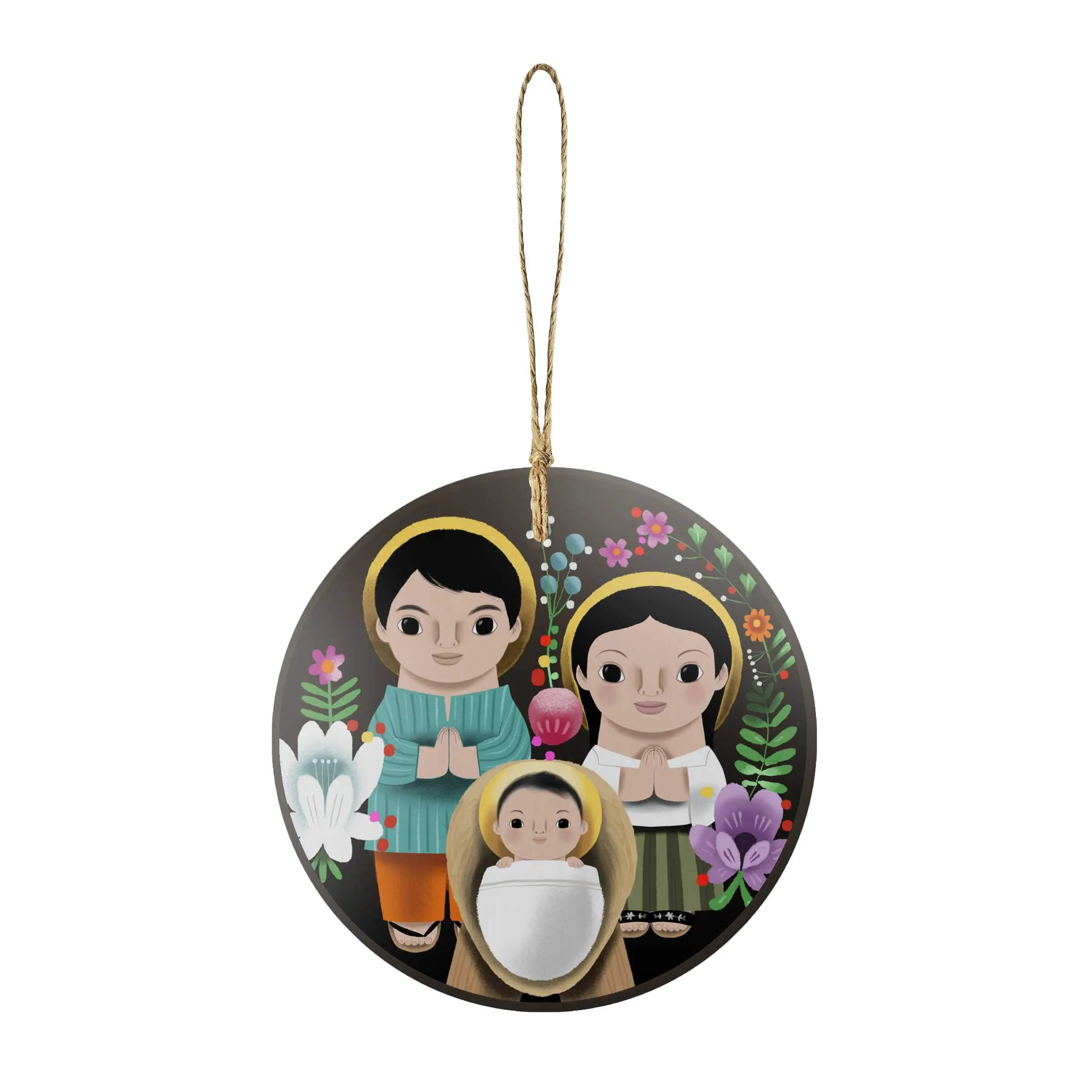 Holy Family Ornaments