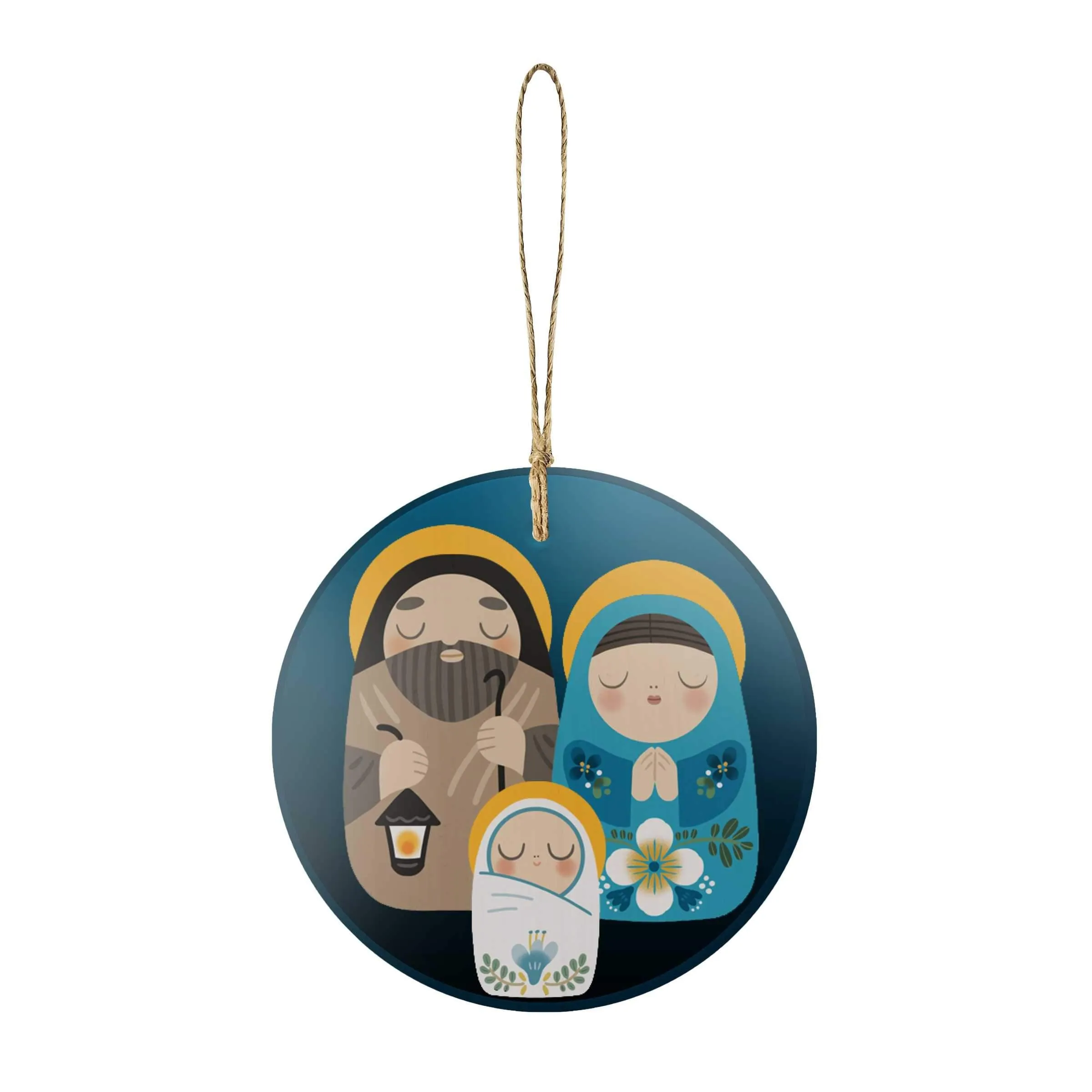 Holy Family Ornaments