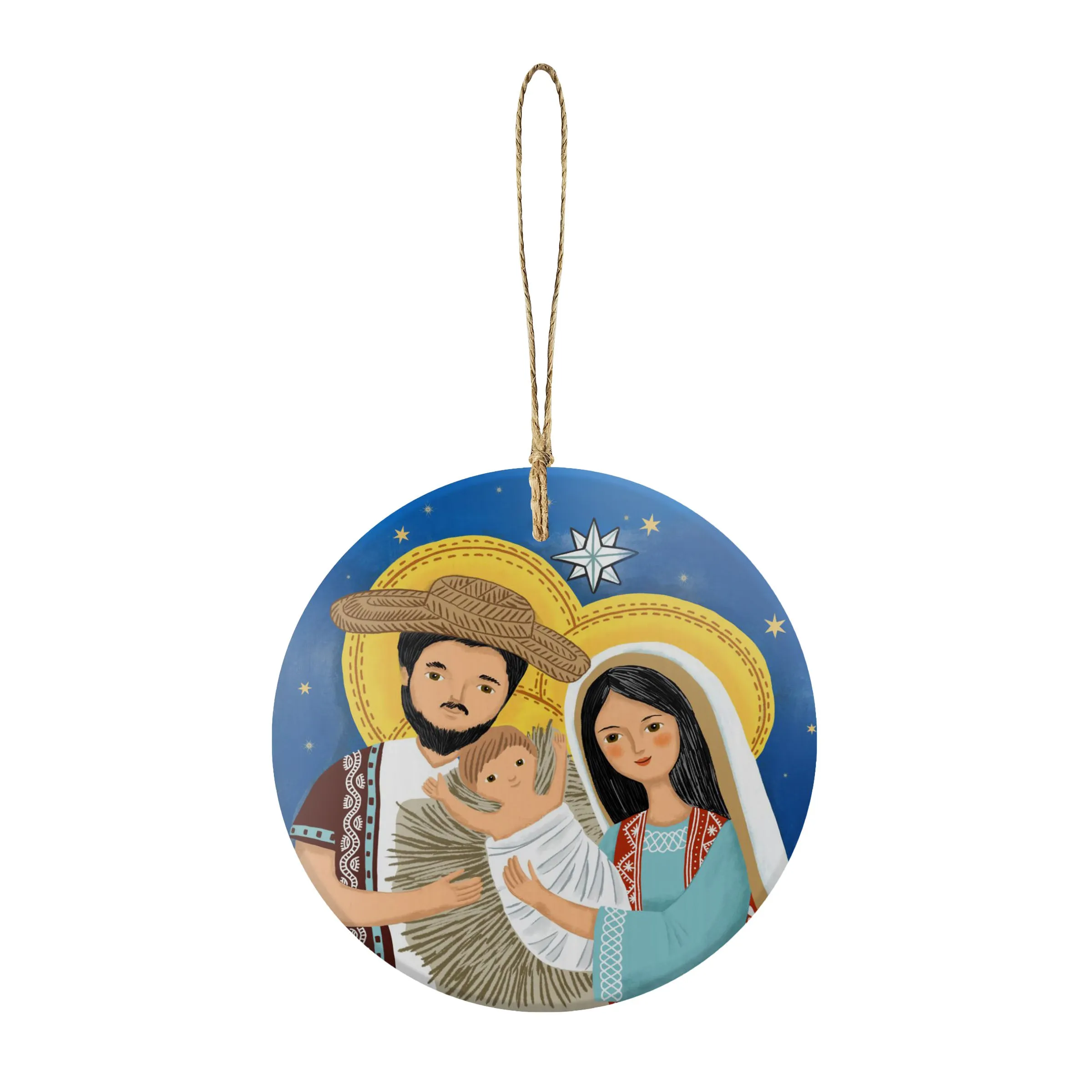 Holy Family Ornaments