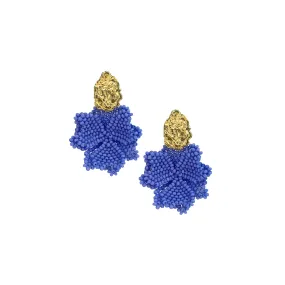 Light Blue Blossom Earrings