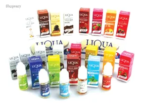 Liqua Electronic Cigarette Smoke Juice 10ml (10pack) Juice/Smoke Juice