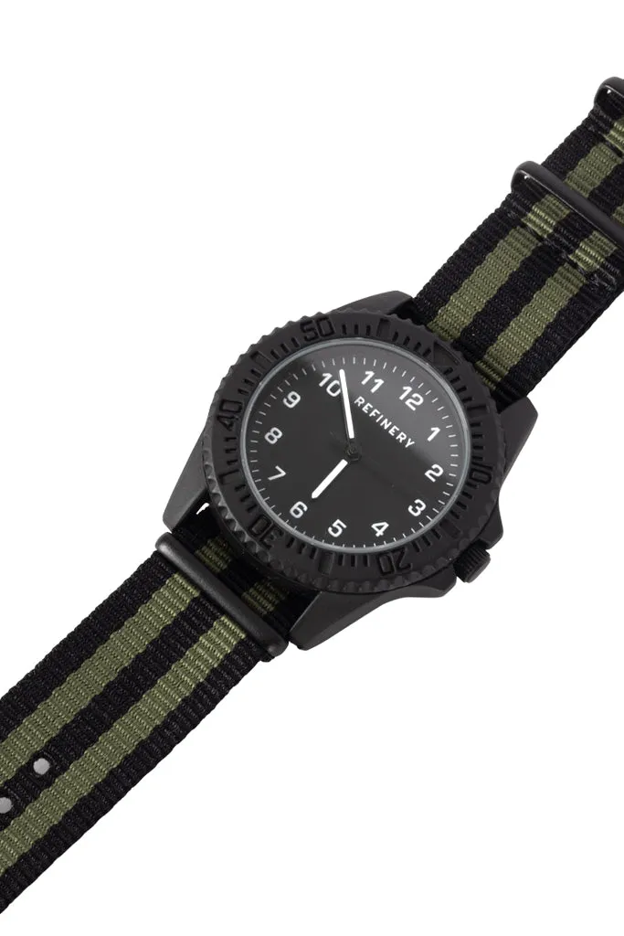 Nato Strap Chunky Watch _ 147788 _ Black