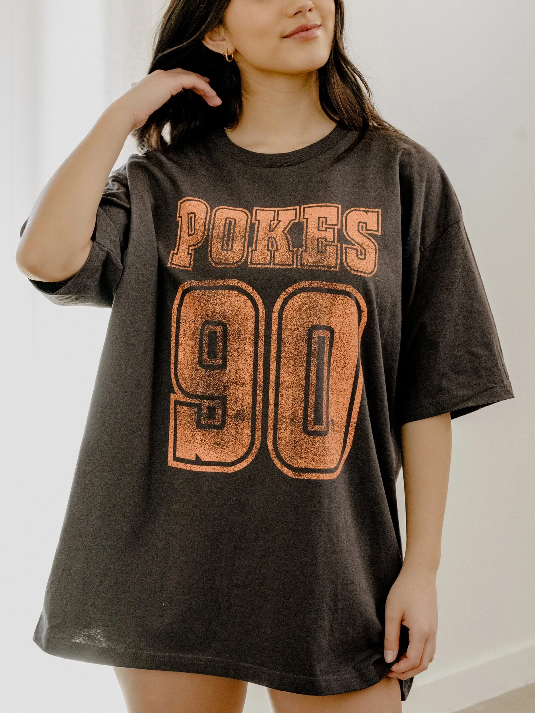 OSU Cowboys Player Black One Size Tee