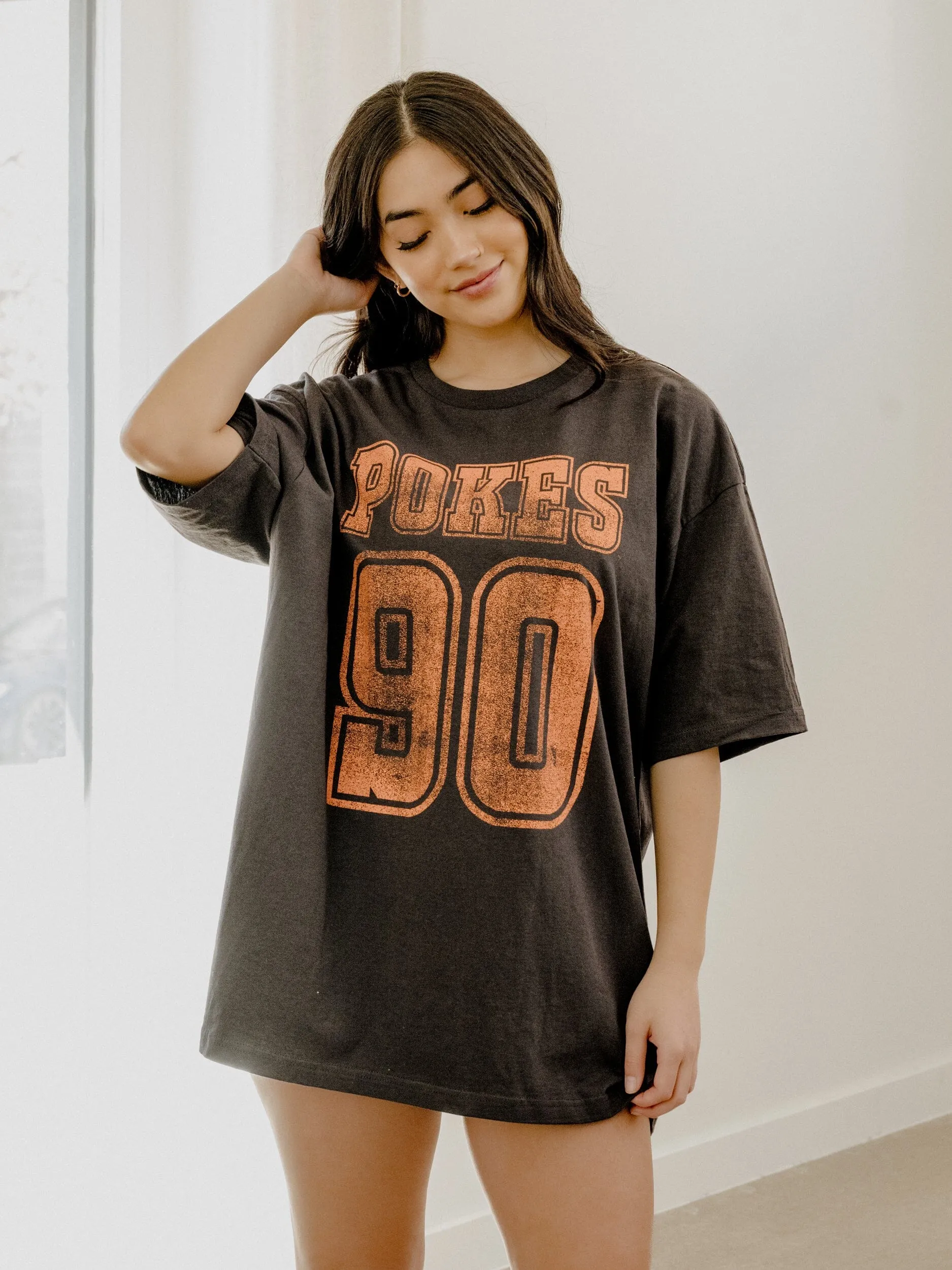 OSU Cowboys Player Black One Size Tee