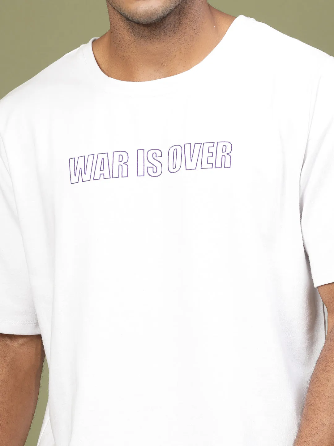 Oversized War's End Anime Print T-Shirt