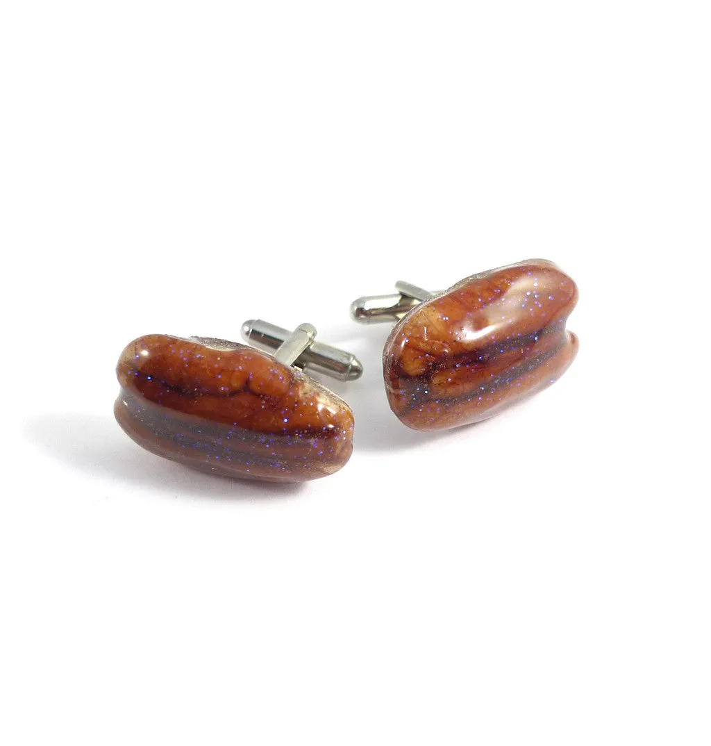 Pecan Cufflinks