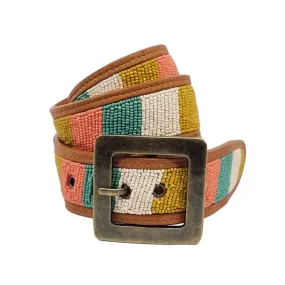 PRITI BELT GREEN MIX