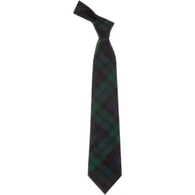 Pure Wool Black Watch Tartan Tie