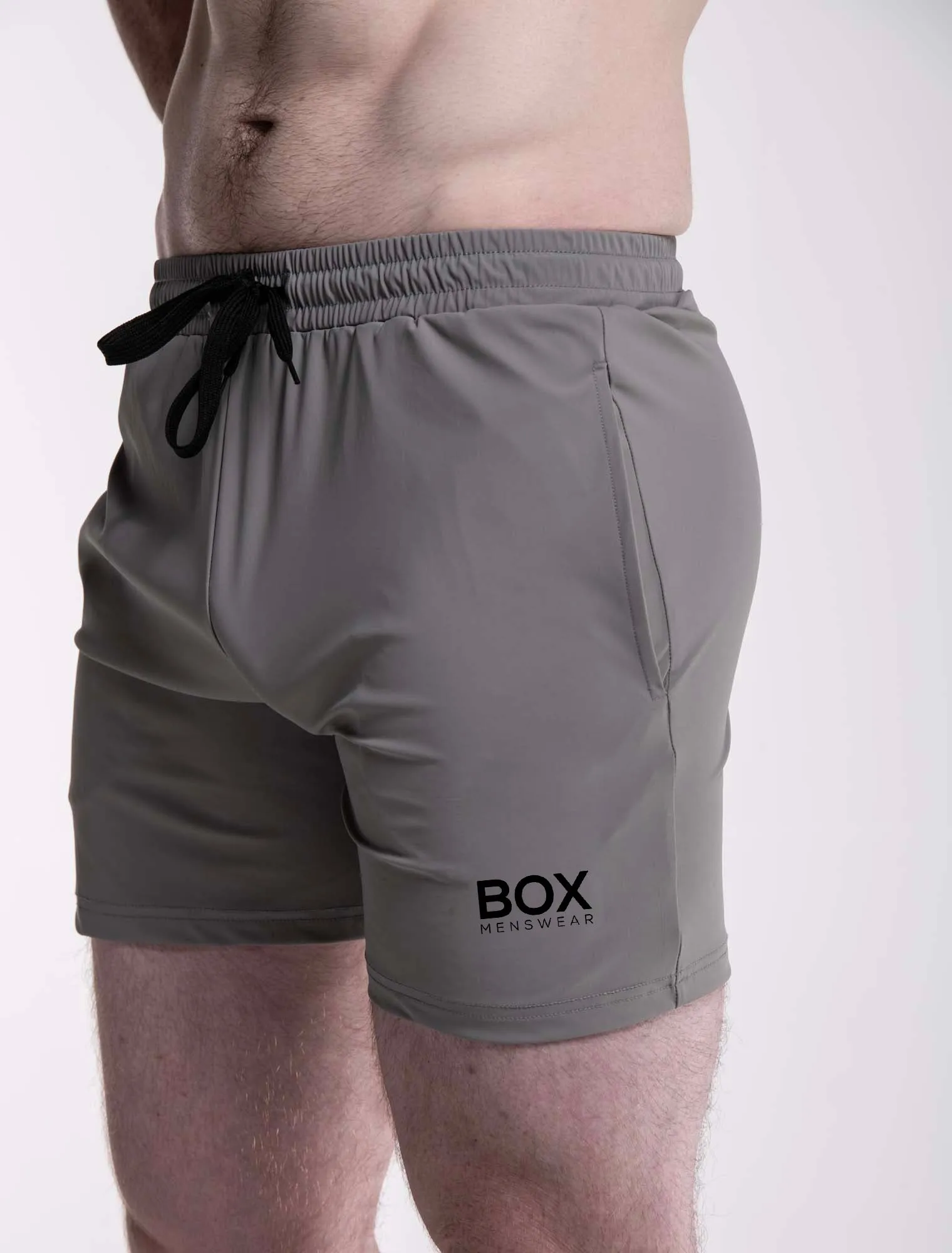 "The Fit" Sports Shorts - Premium Grey