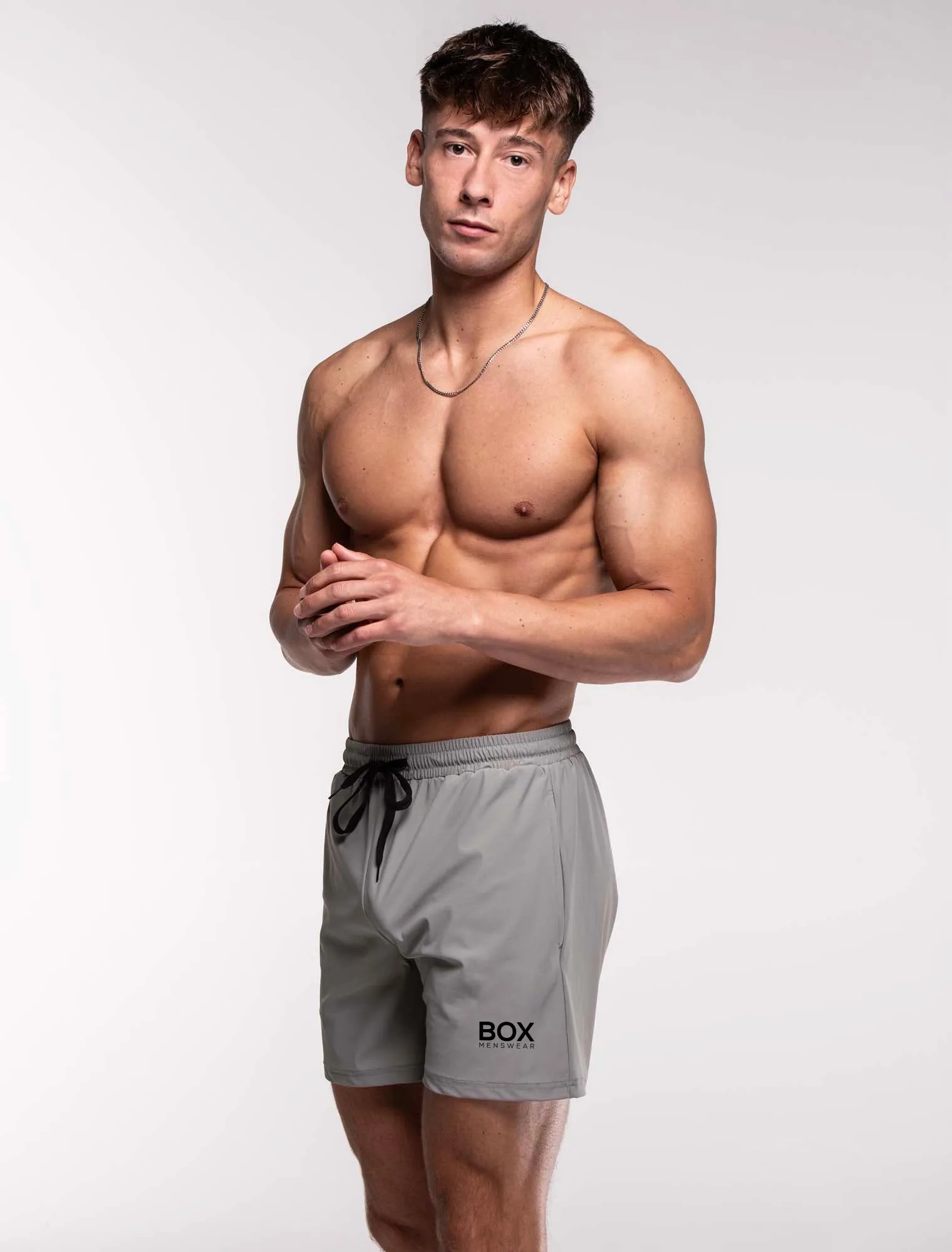 "The Fit" Sports Shorts - Premium Grey