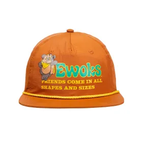 Retro Ewoks Orange Snapback Hat