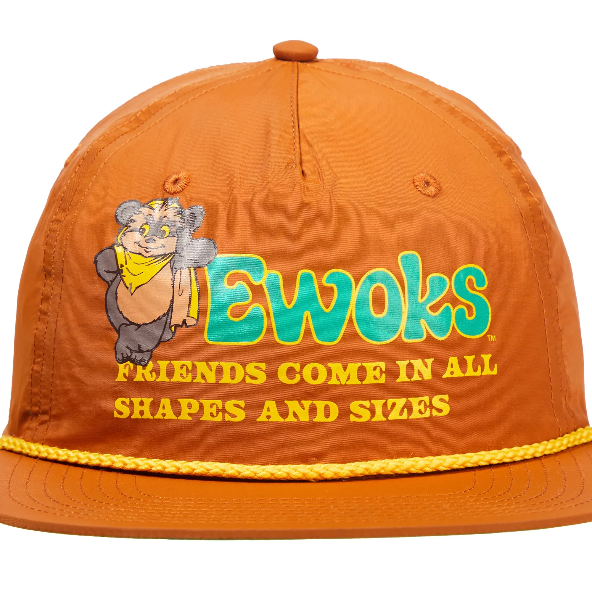 Retro Ewoks Orange Snapback Hat