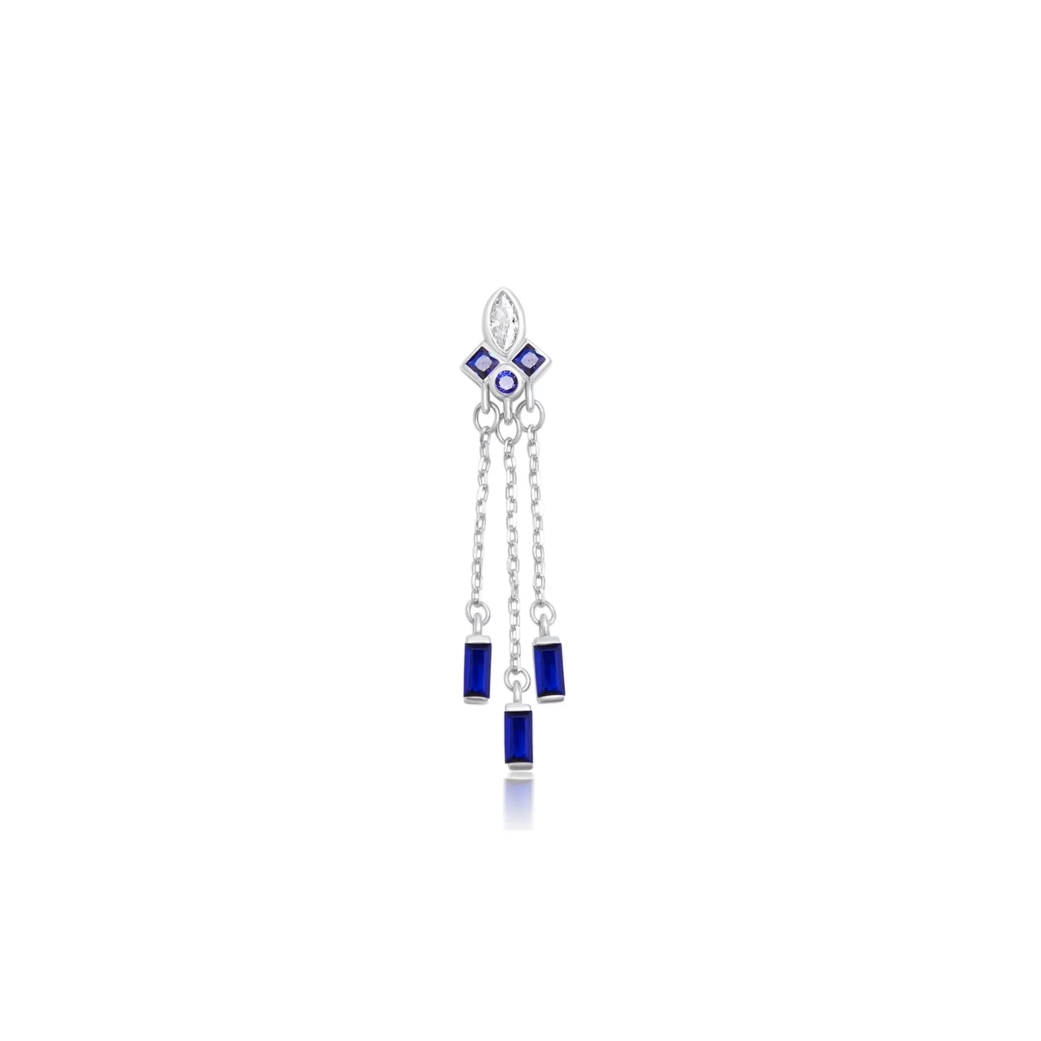 Retro Fringed Stud Earring