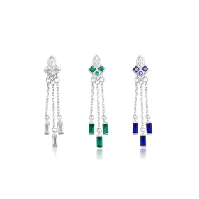 Retro Fringed Stud Earring