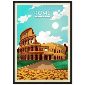 Rome Retro Wall Art