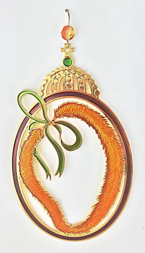 Royal Feather Lei Ornament