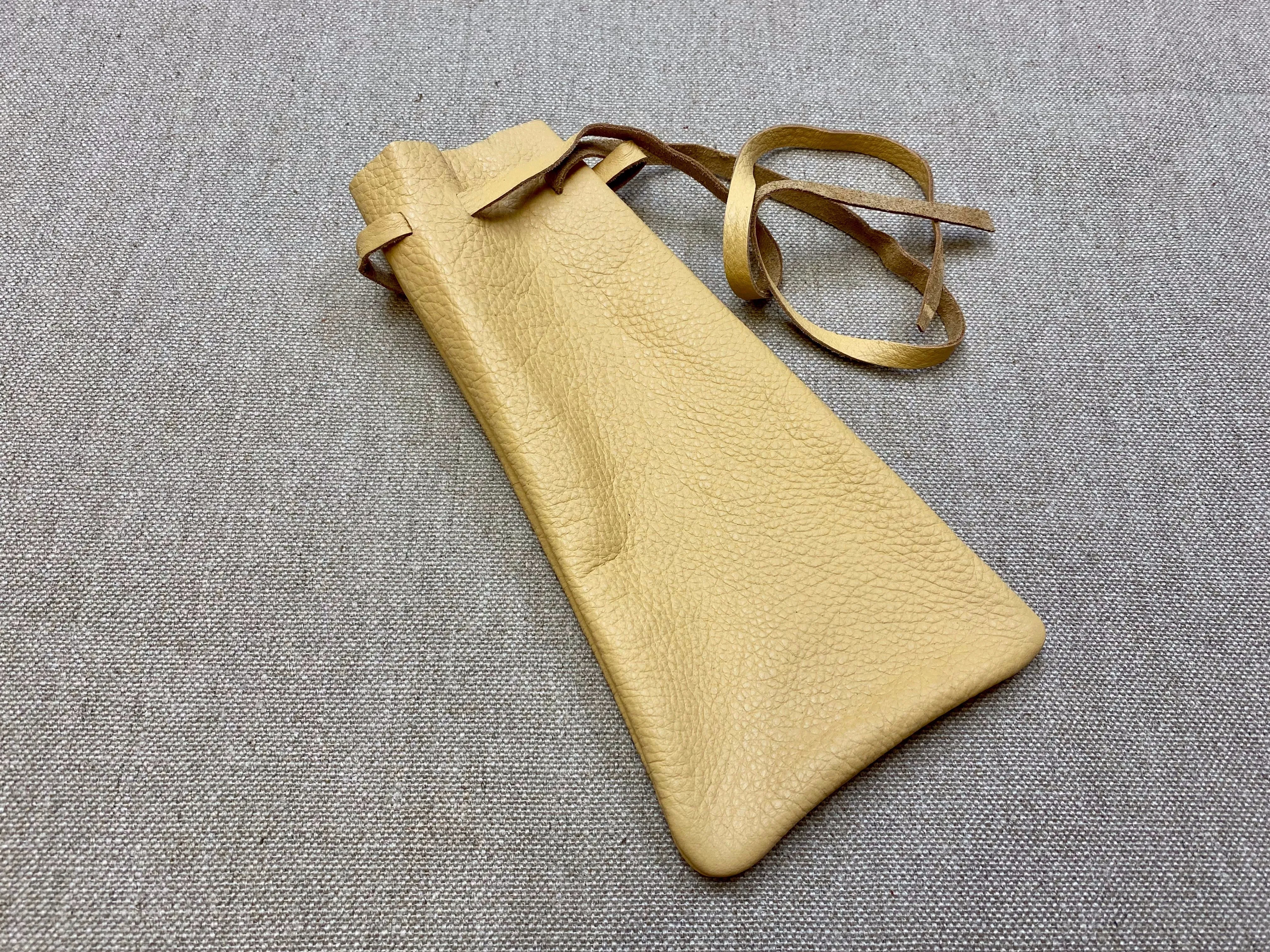 Simple Leather Belt Pouch