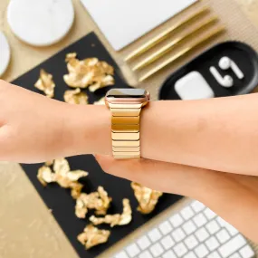 Slinky Apple Watch Strap - Gold