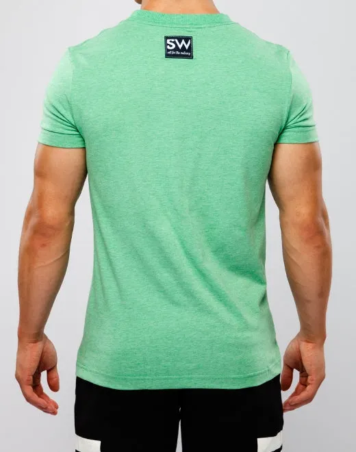 SPORTS CLUB T-Shirt - Green Marle