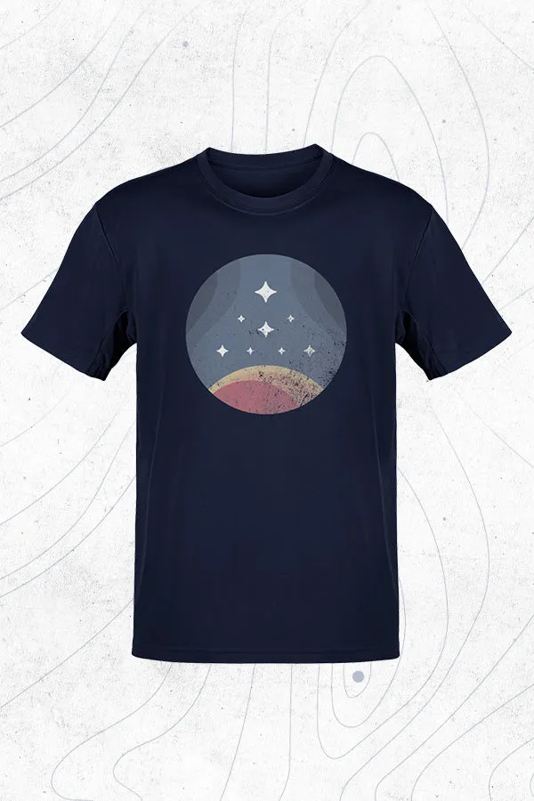 Starfield Retro Constellation Tee - Navy