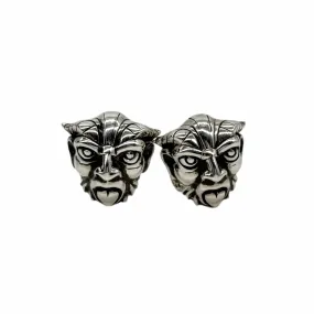 STEPHEN WEBSTER Sterling Silver Devil Cufflinks