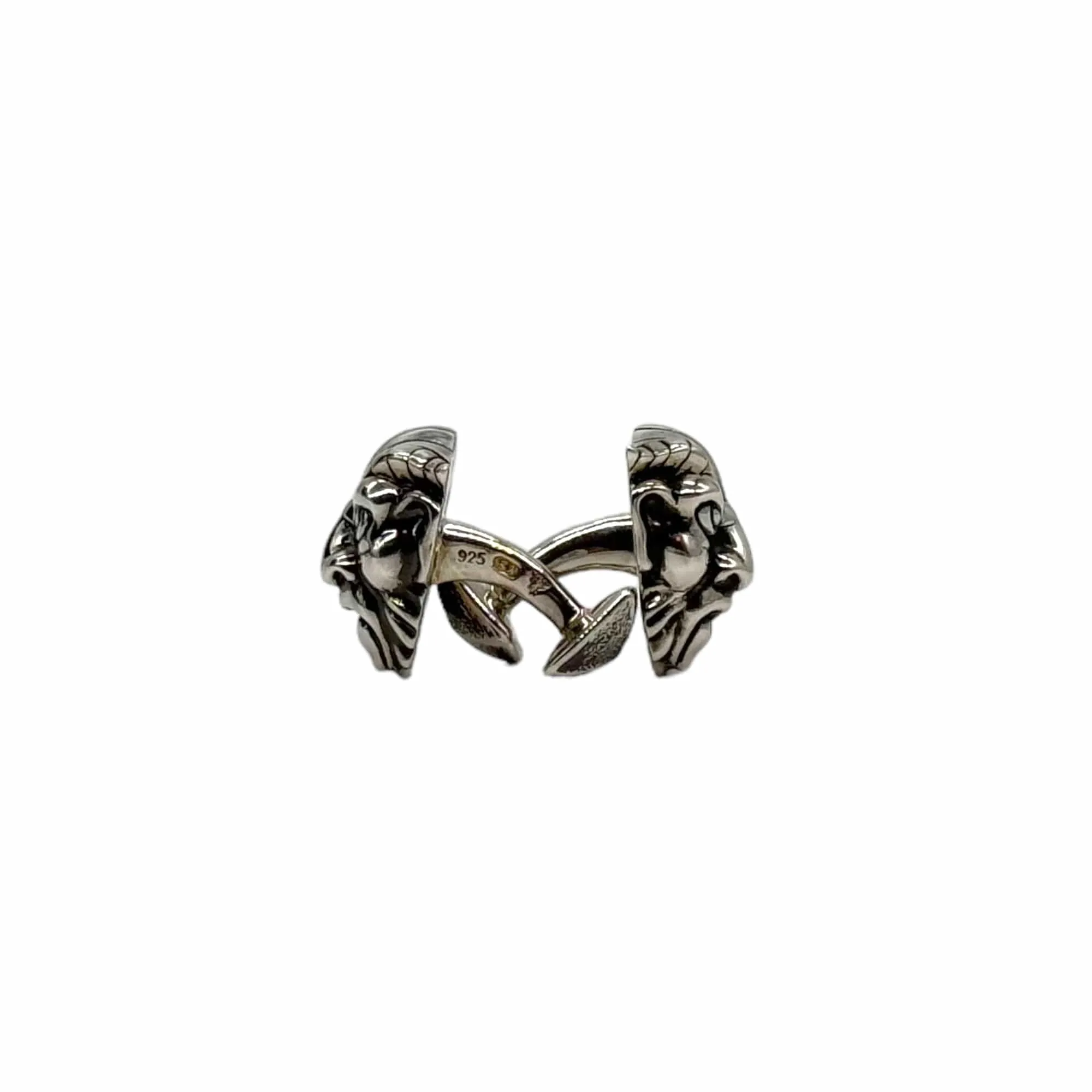 STEPHEN WEBSTER Sterling Silver Devil Cufflinks