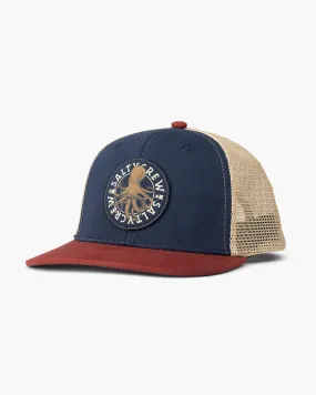 Tentacles Boys Navy Retro Trucker