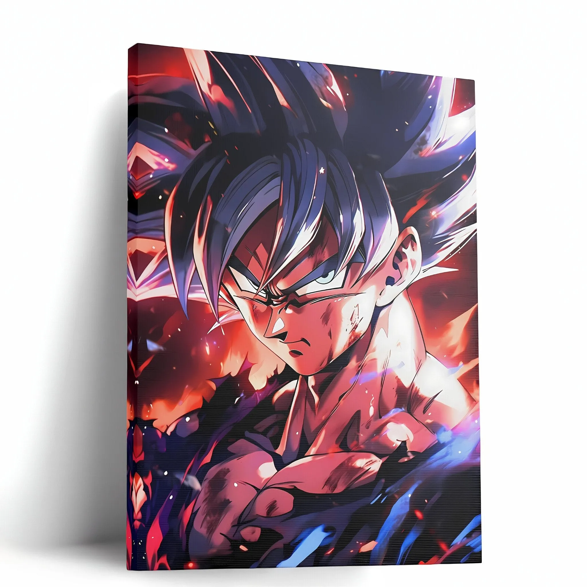 The Flames (Goku) Anime Canvas