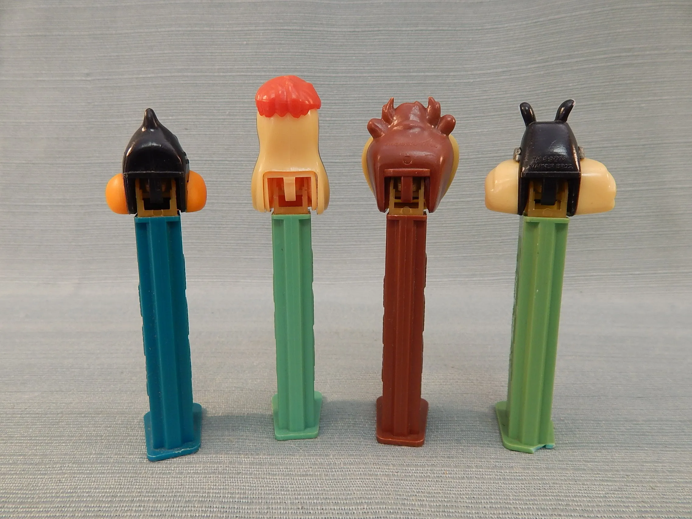 Vintage Cartoon Character PEZ Dispensers- Lot of 4