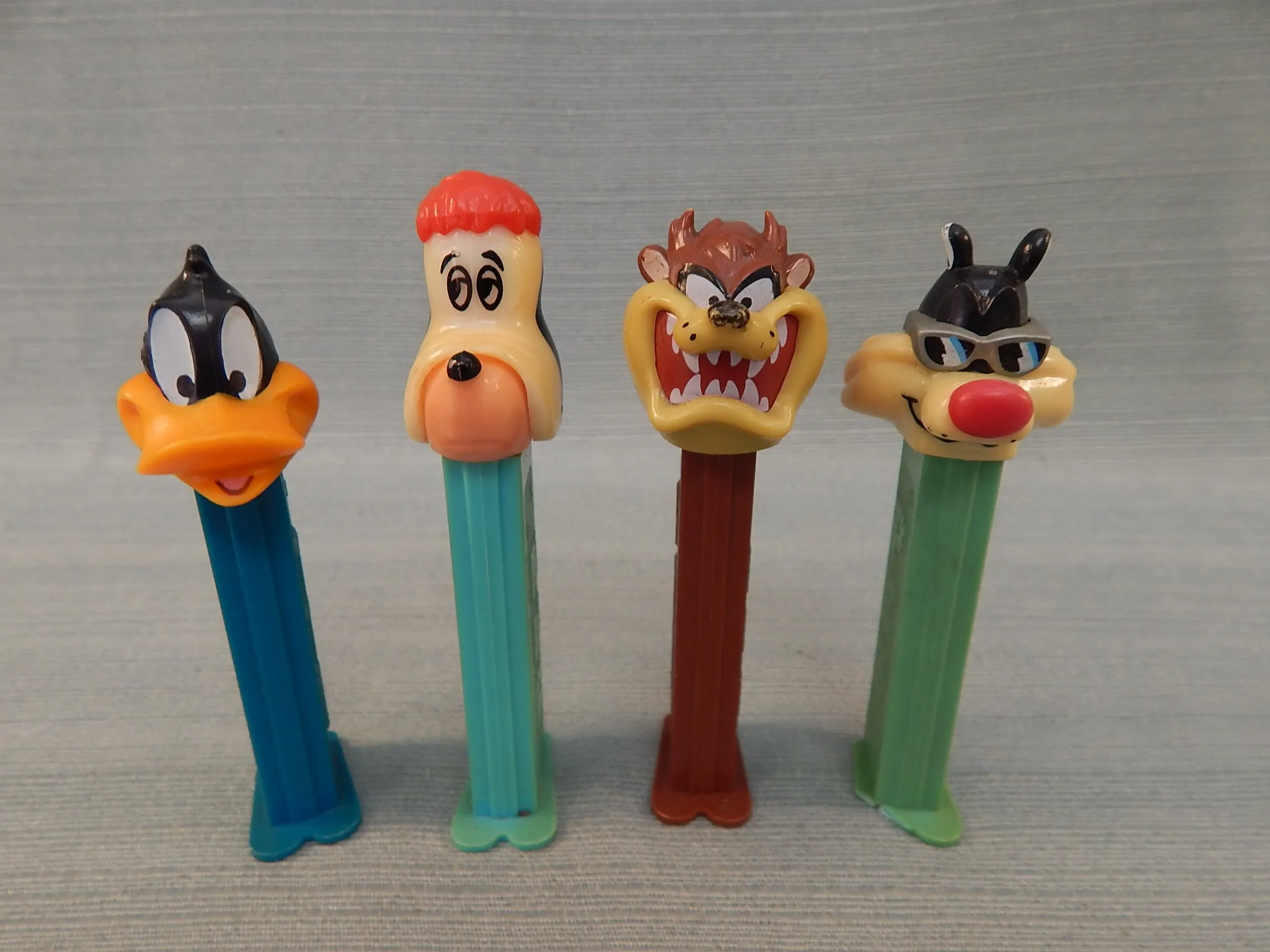 Vintage Cartoon Character PEZ Dispensers- Lot of 4