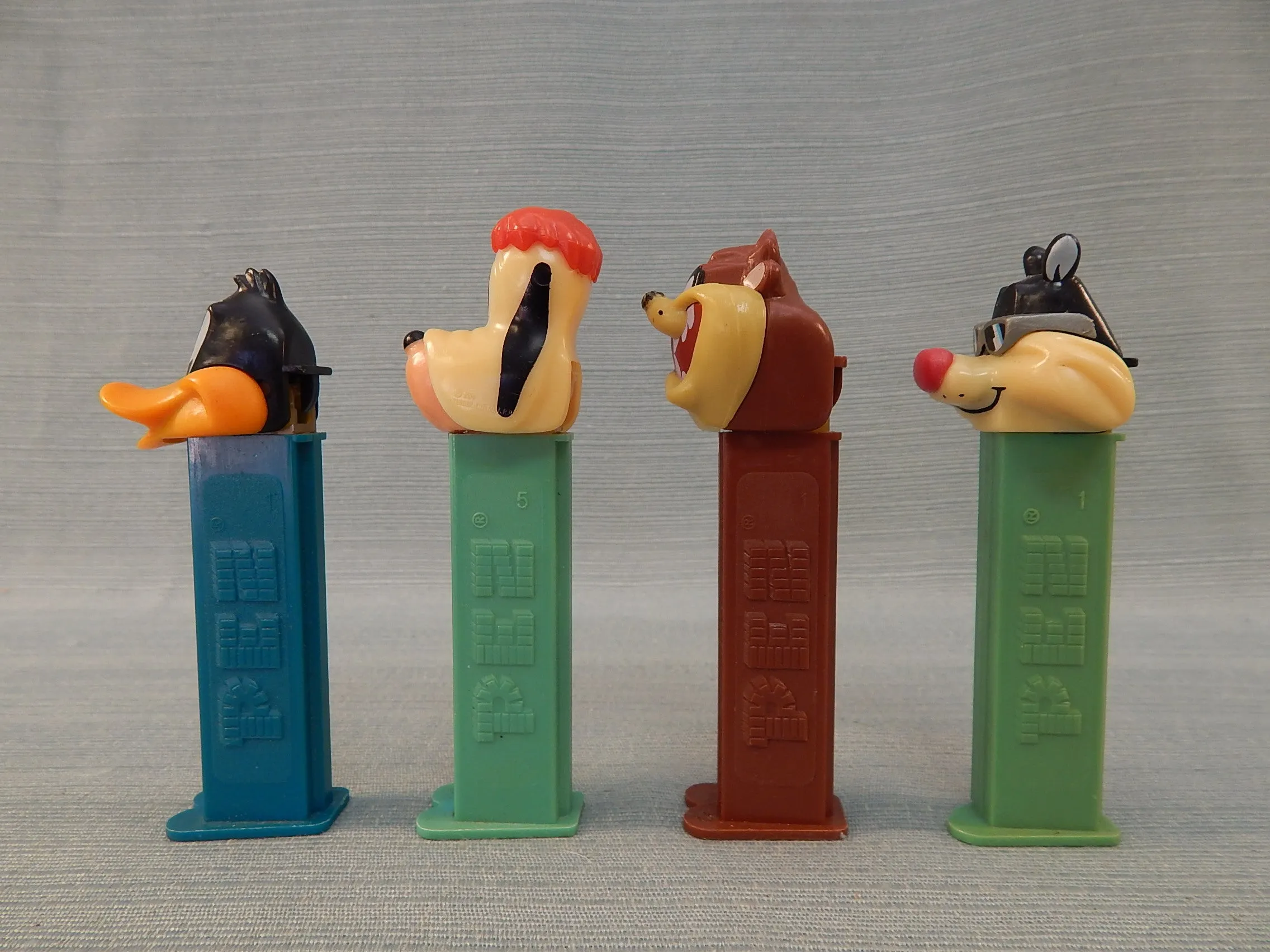 Vintage Cartoon Character PEZ Dispensers- Lot of 4