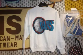 vintage van's sports sweatshirt ~ M